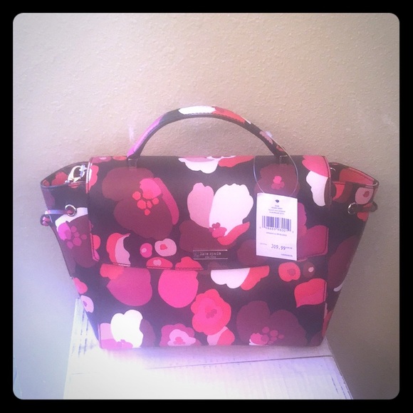 Kate spade New York floral print cross body top handle bag - Picture 4 of 10